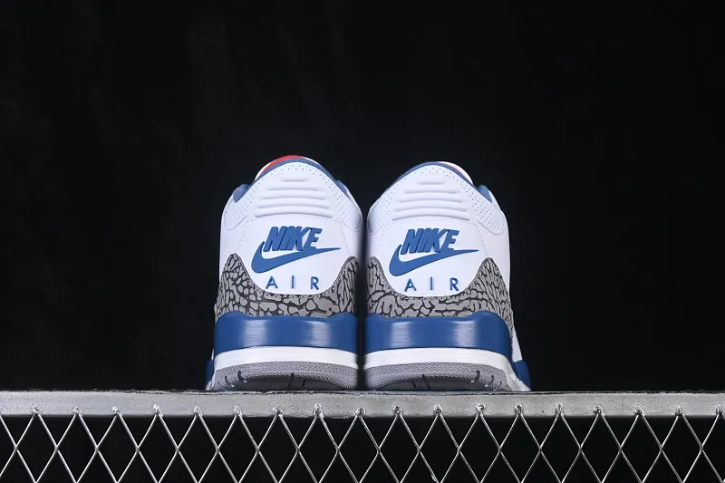 All categories Air Jordan Jordan series basketball shoes Air Jordan 3 foreign trade version Air Jordan 3 Retro "True Blue" AJ3 Joe 3 true blue color IF4396-104